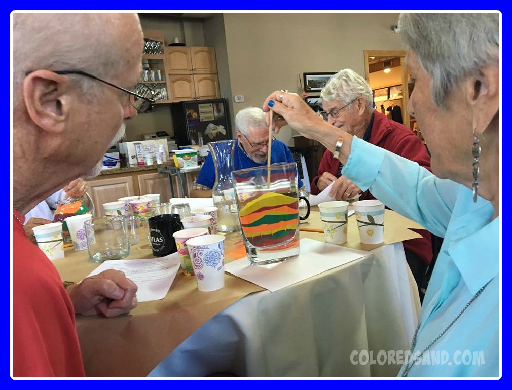 sand art creation fox valley memory project